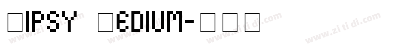 Gipsy Medium字体转换
